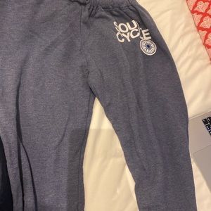 Soul cycle cropped sweatpants